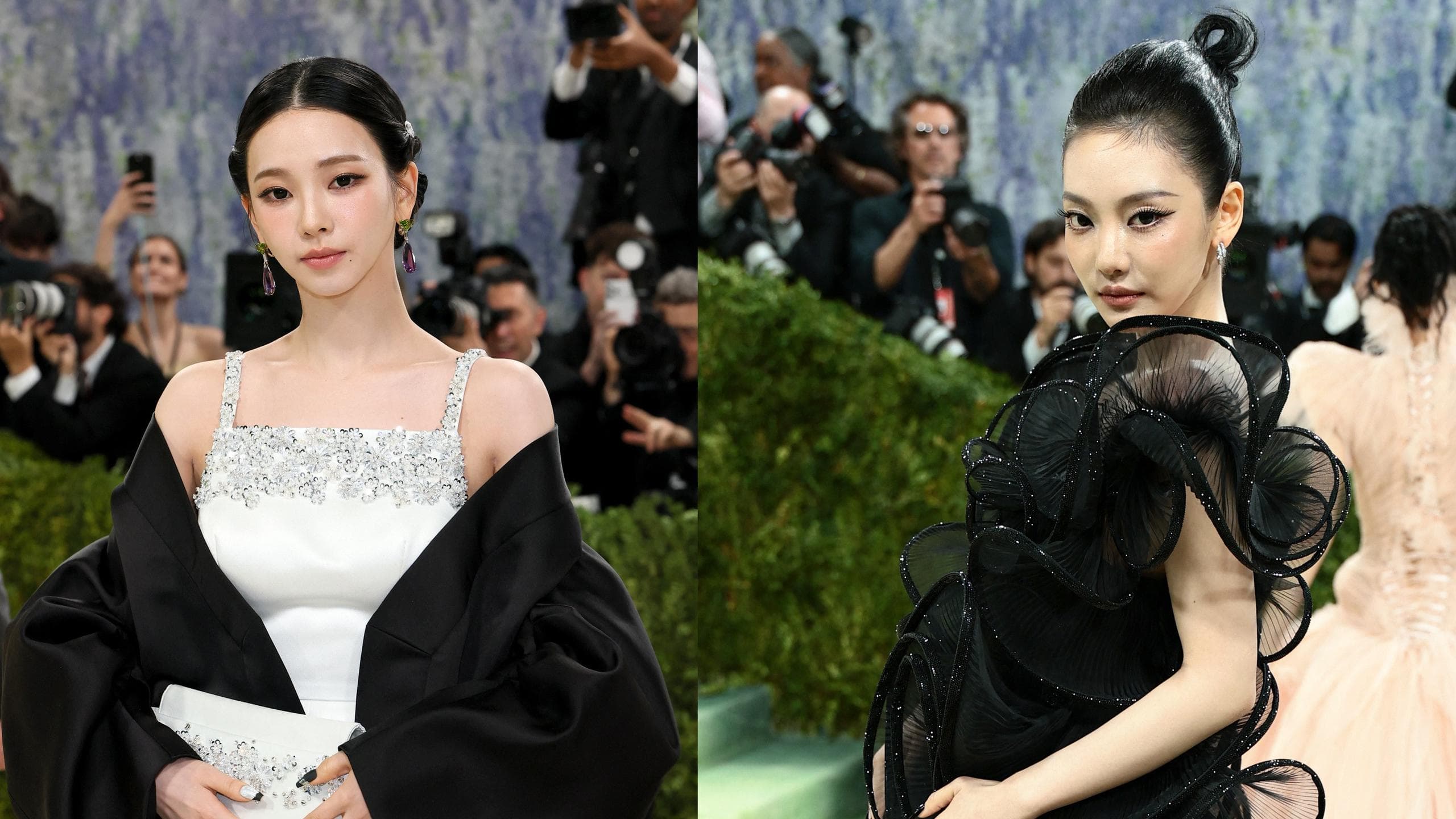 Debut di Met Gala 2026, Karina dan Ningning aespa Pukau Publik dalam Balutan Gaun Dramatis